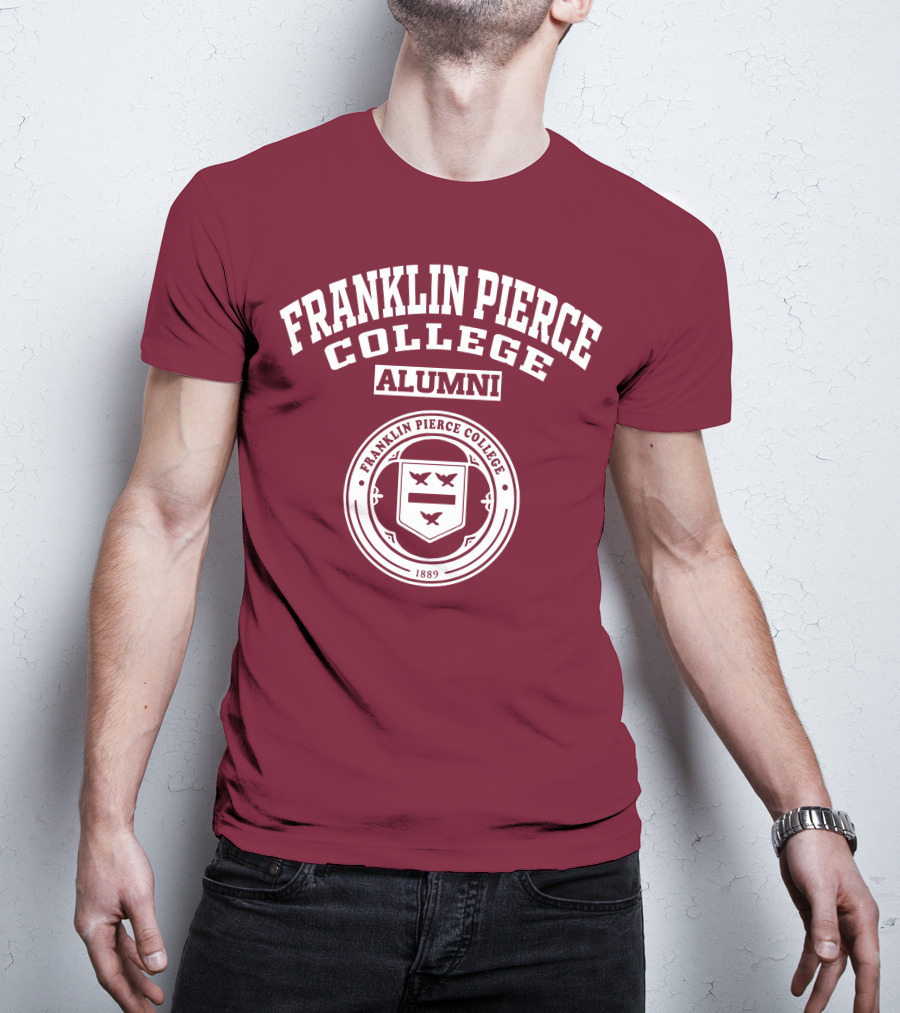 Franklin Pierce College Alumni 1889 Emblem T-Shirt