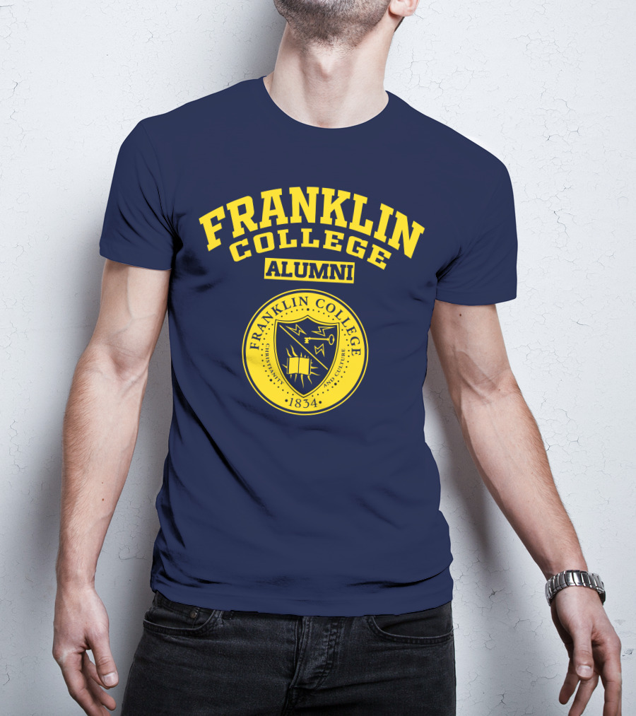 FRANKLIN COLLEGE ALUMNI ESTABLISHED 1834 SEAL T-Shirt