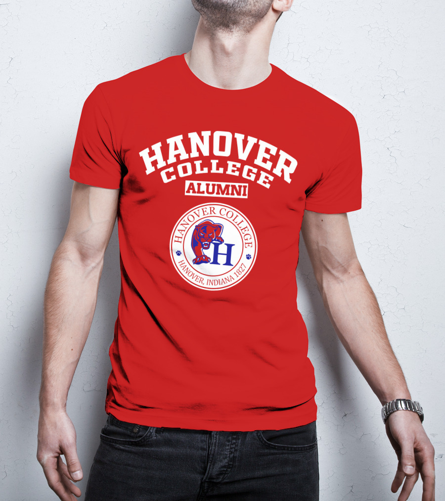 HANOVER COLLEGE ALUMNI HANOVER INDIANA 1827 PANTHER T-Shirt