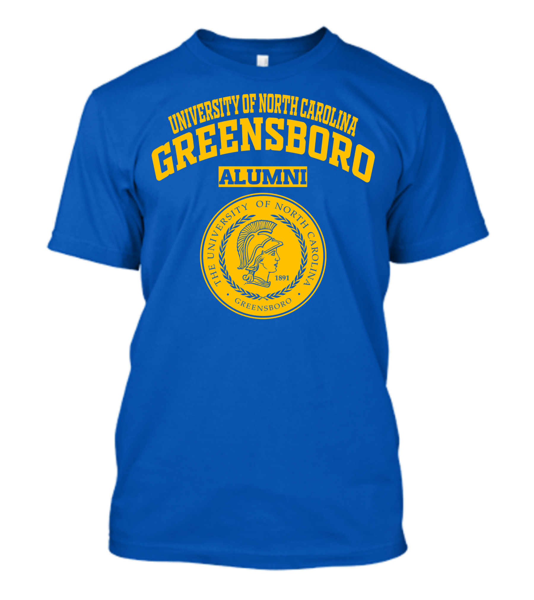 University Of North Carolina Greensboro Alumni 1891 Seal T-Shirt