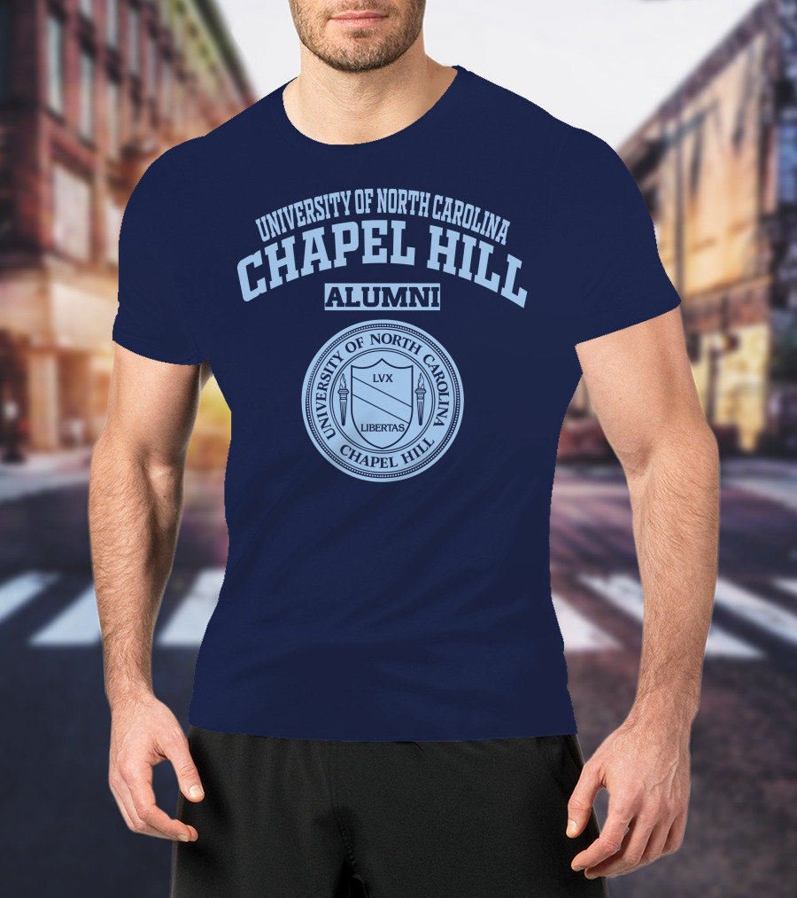 University Of North Carolina Chapel Hill Alumni Seal LVX Libertas T-Shirt