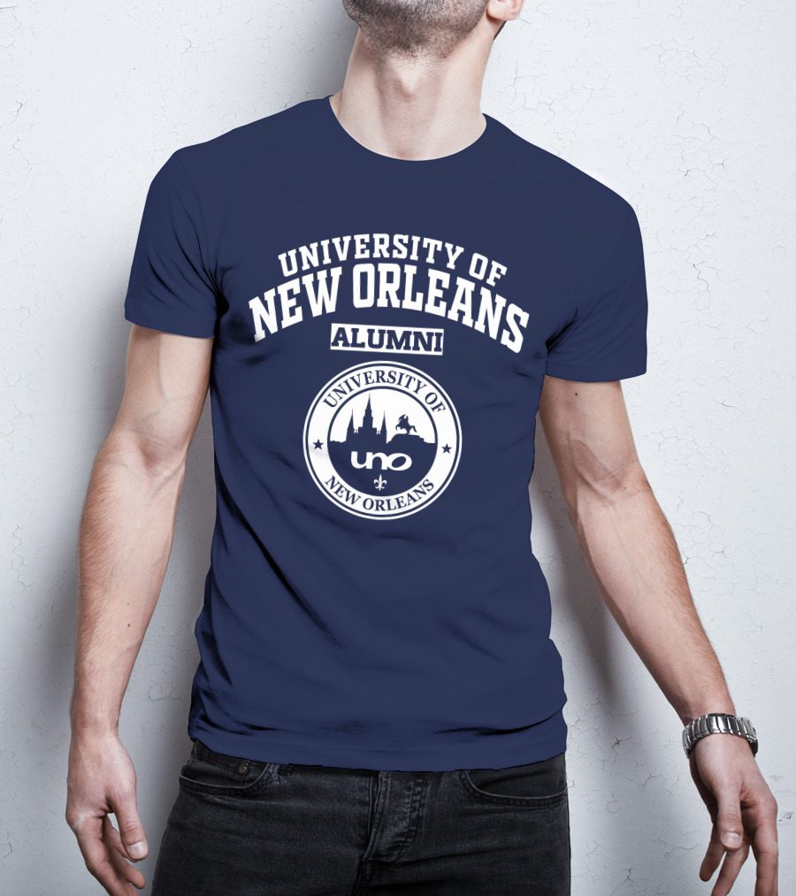 UNIVERSITY OF NEW ORLEANS ALUMNI UNO Seal T-Shirt