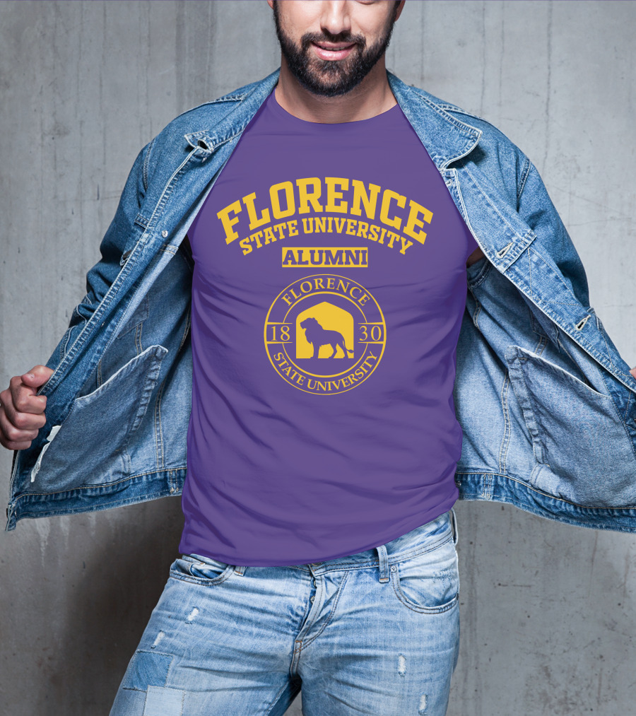 Florence State University Alumni 1830 Lion T-Shirt