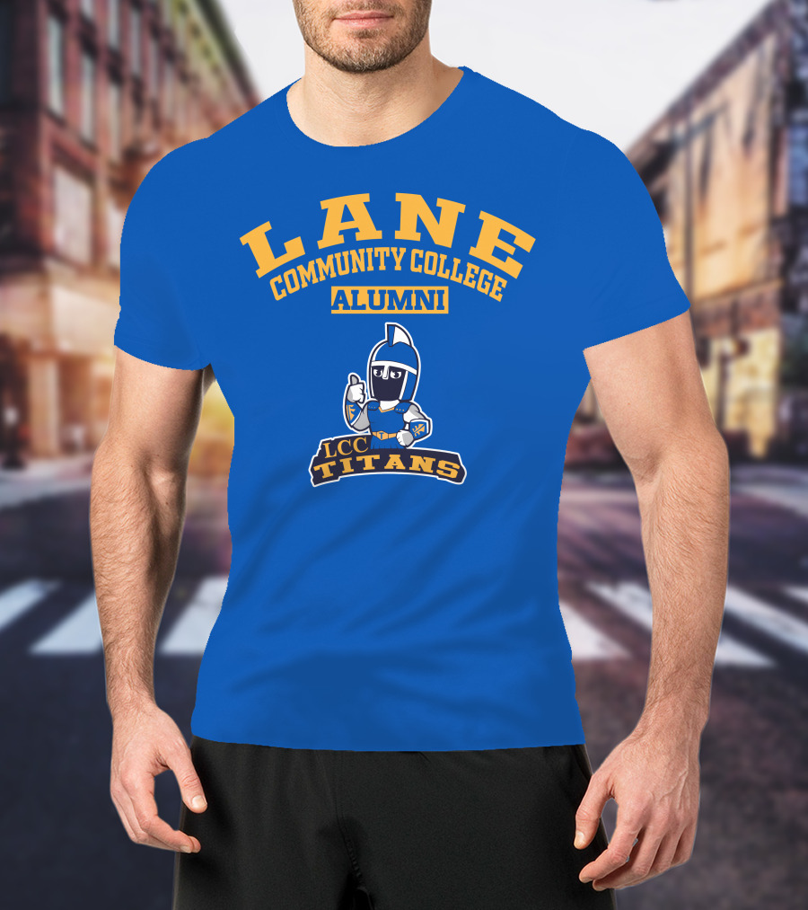 Lane Community College LCC Titans Alumni T-Shirt