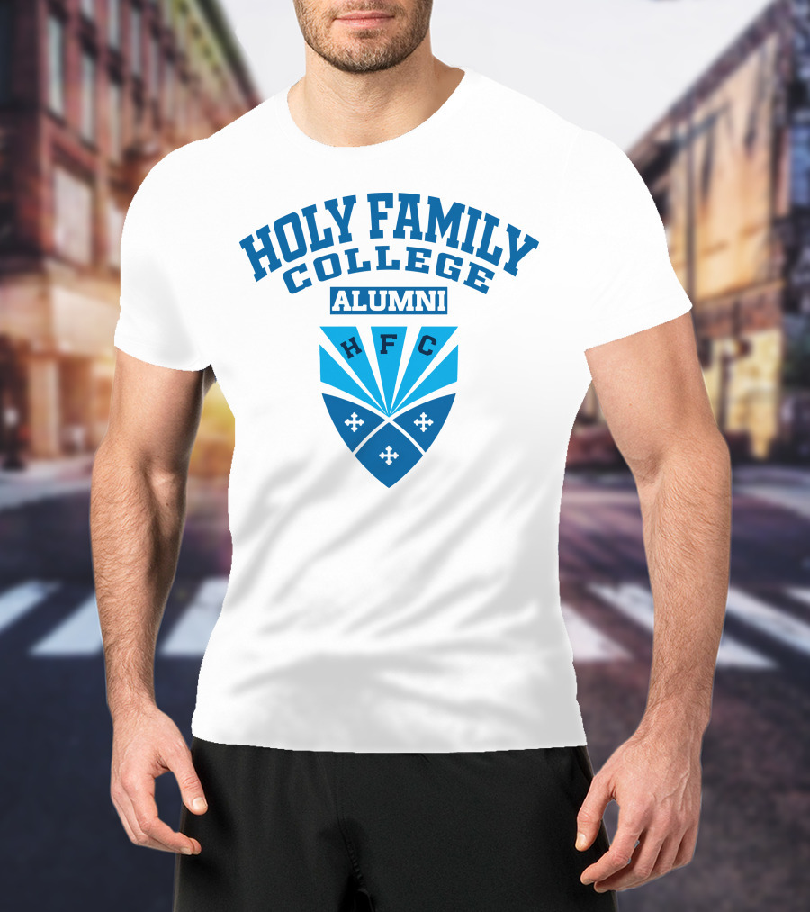 Holy Family College Alumni HFC Shield T-Shirt
