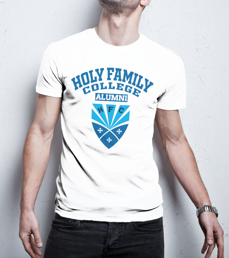 Holy Family College Alumni HFC Shield T-Shirt