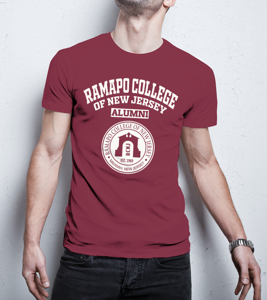 Ramapo College Of New Jersey Alumni RCNJ Est. 1969 Mahwah New Jersey T-Shirt