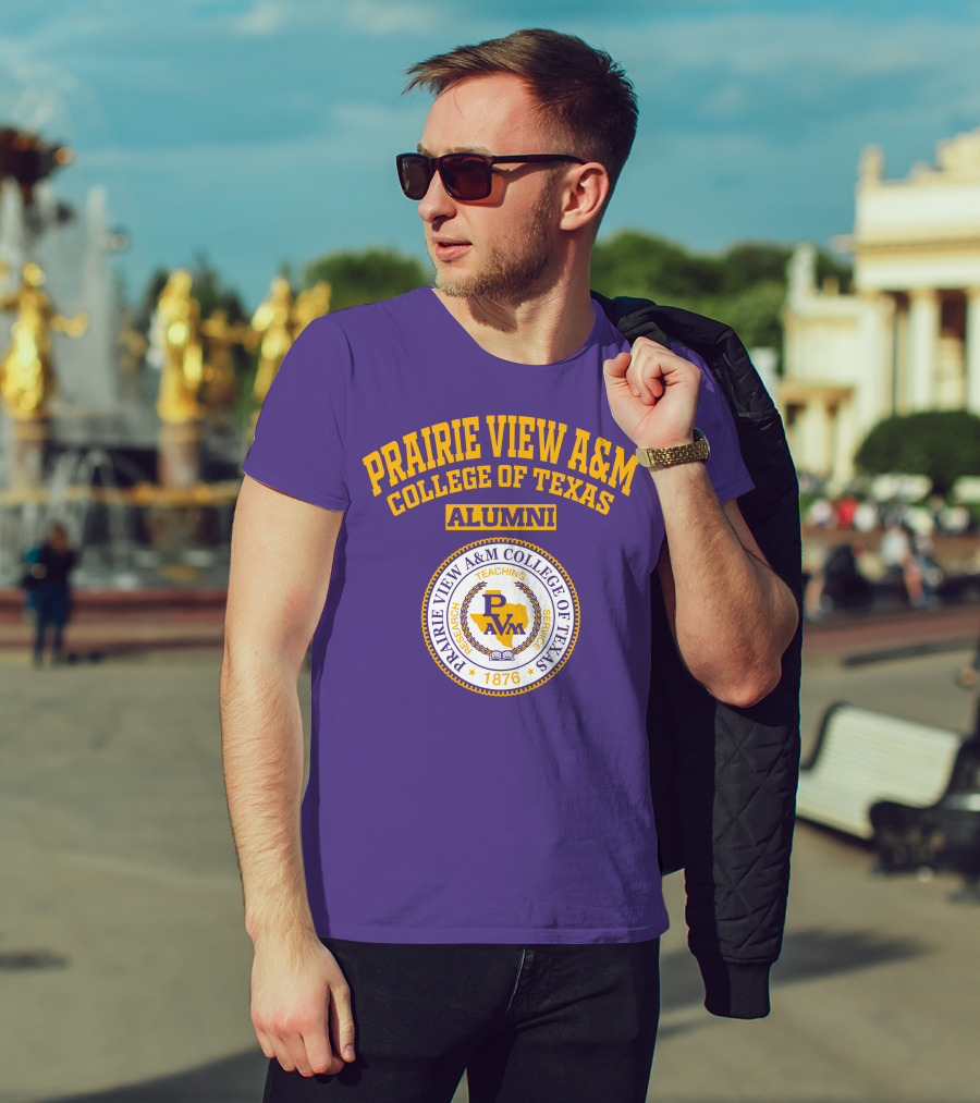Prairie View A&M College Of Texas Alumni Seal 1876 T-Shirt