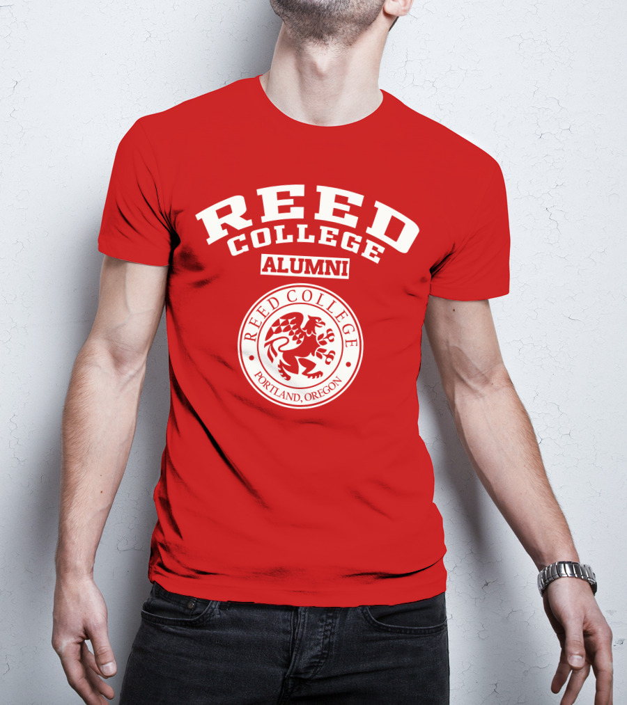 Reed College Alumni Portland Oregon Red Griffin T-Shirt