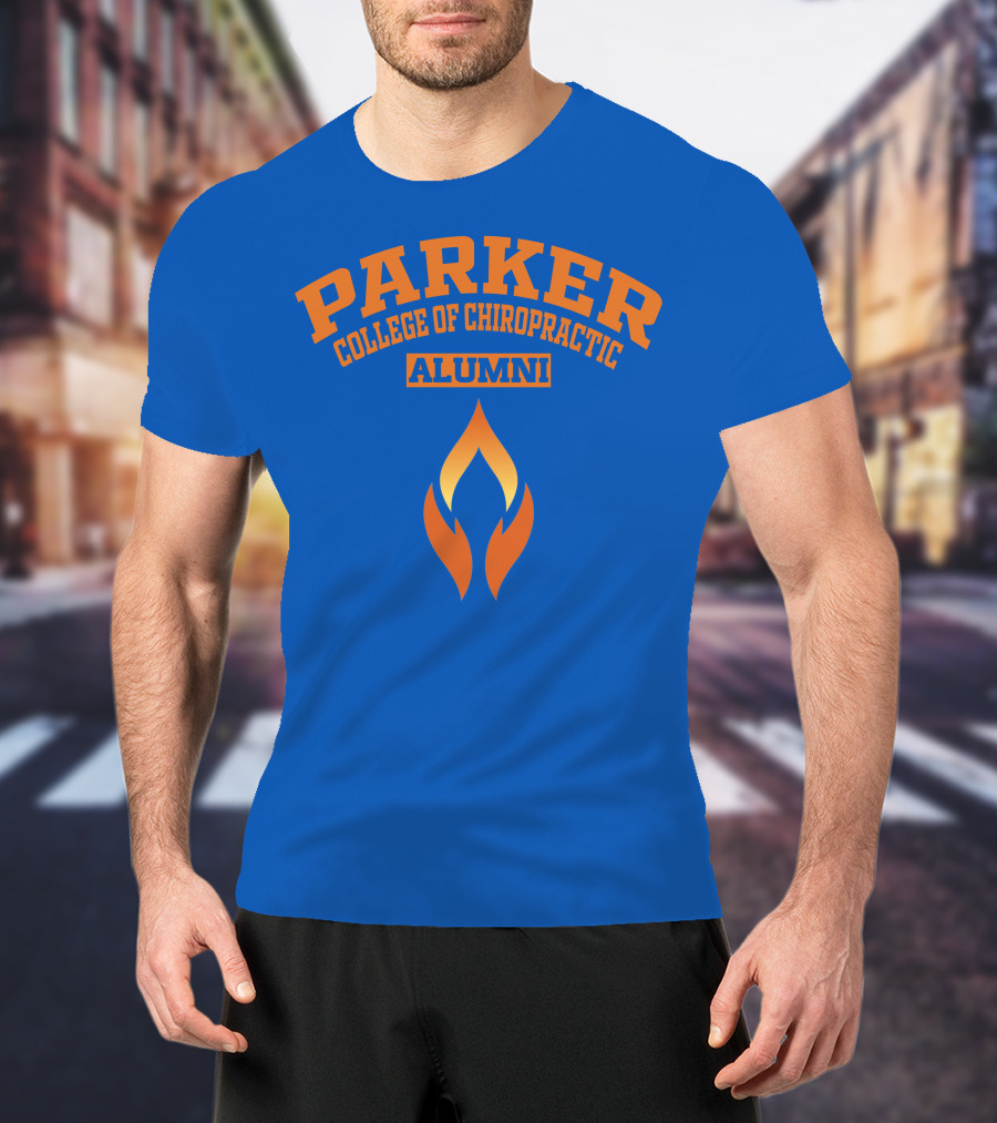 Parker College Of Chiropractic Alumni Flame T-Shirt