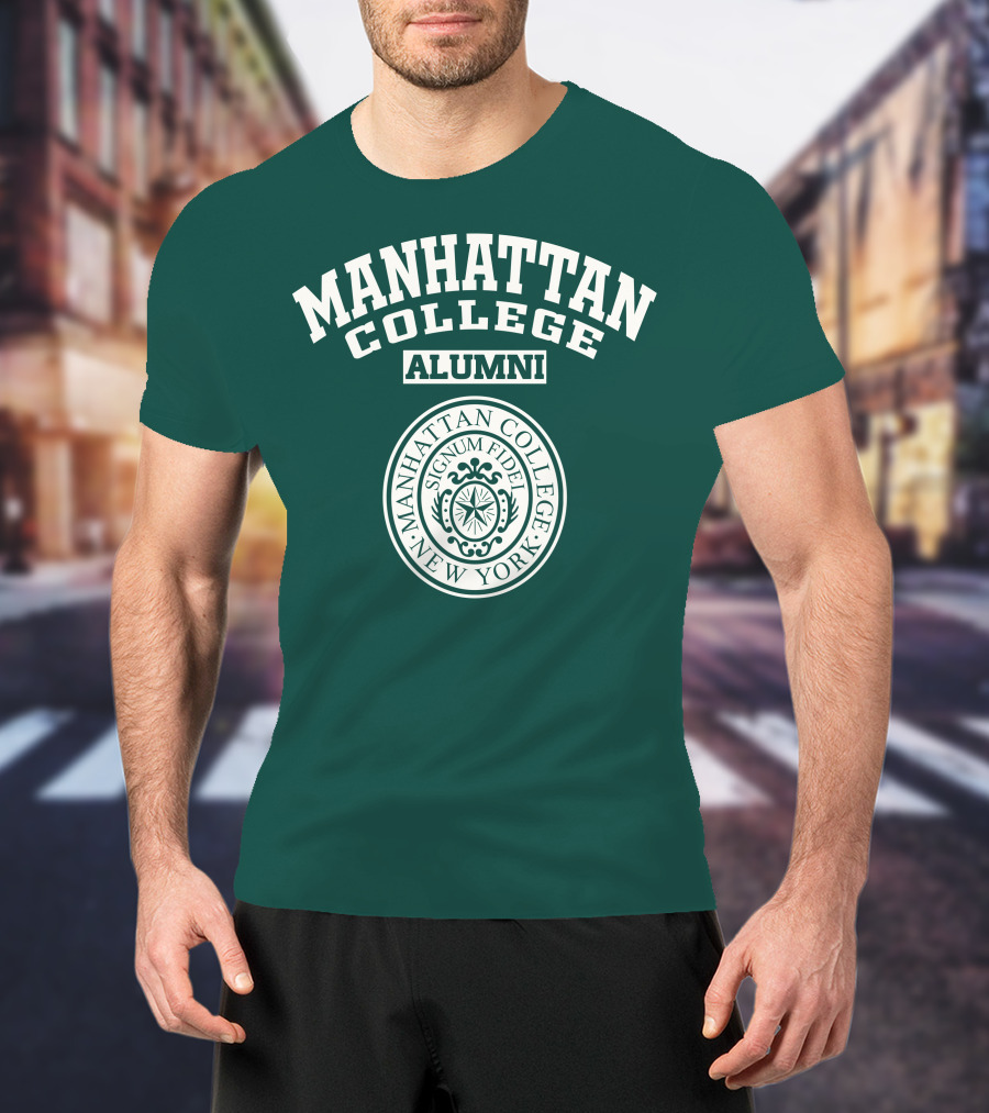 Manhattan College Alumni Signum Fidei New York T-Shirt
