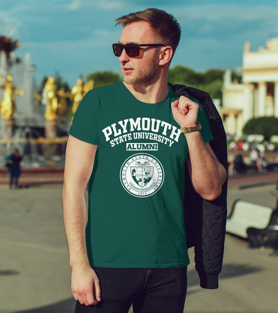 Plymouth State University Alumni 1871 Emblem T-Shirt