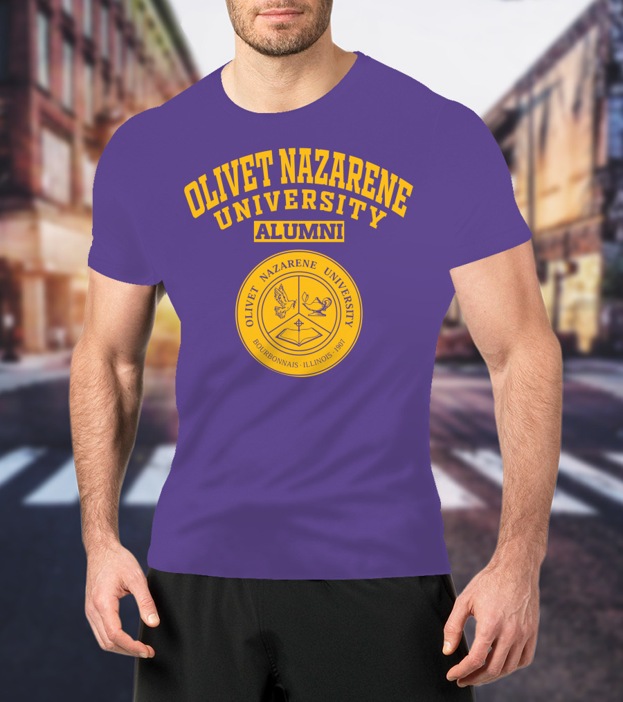 Olivet Nazarene University Alumni Seal Bourbonnais Illinois 1907 T-Shirt