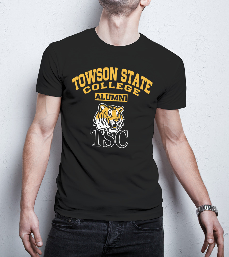 Towson State College Alumni TSC Tiger T-Shirt
