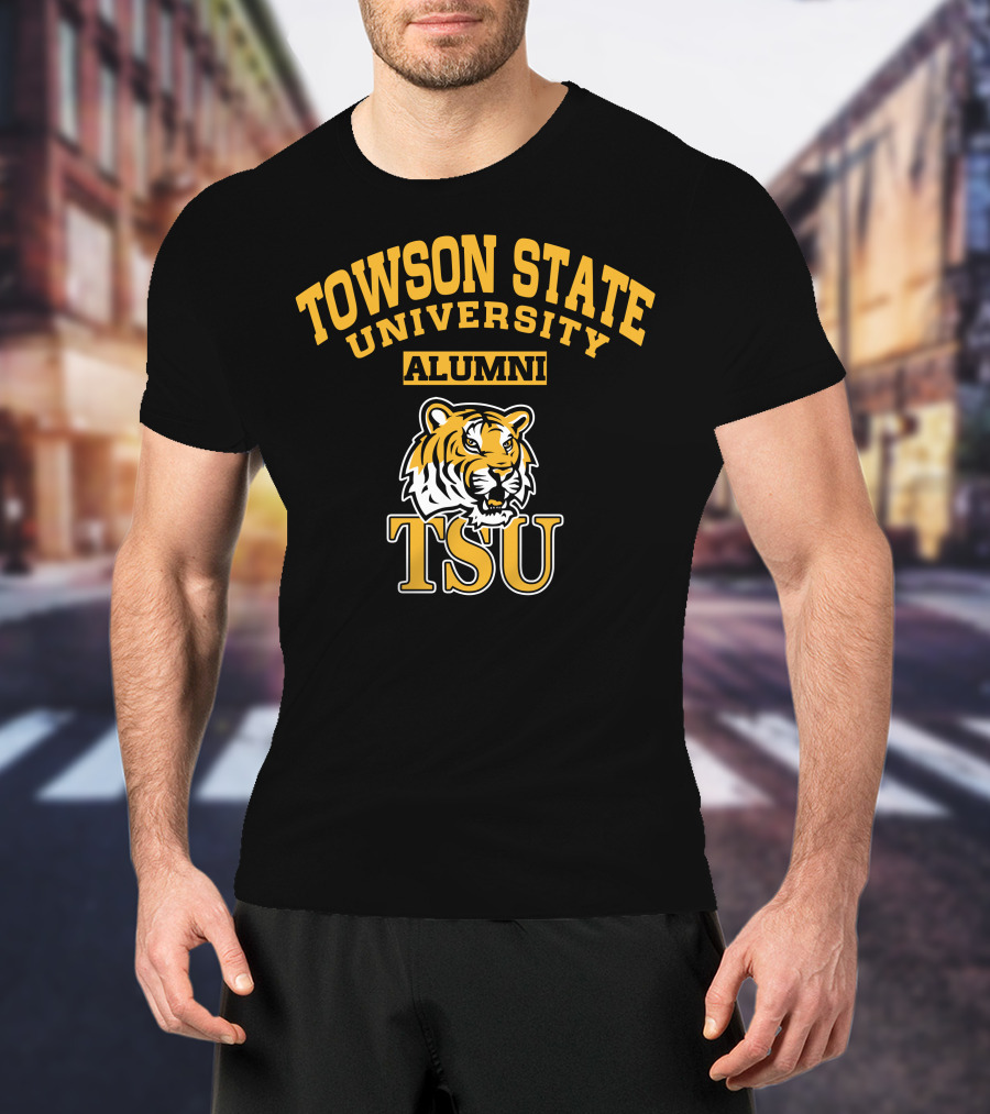 Towson State University Alumni TSU Tiger T-Shirt