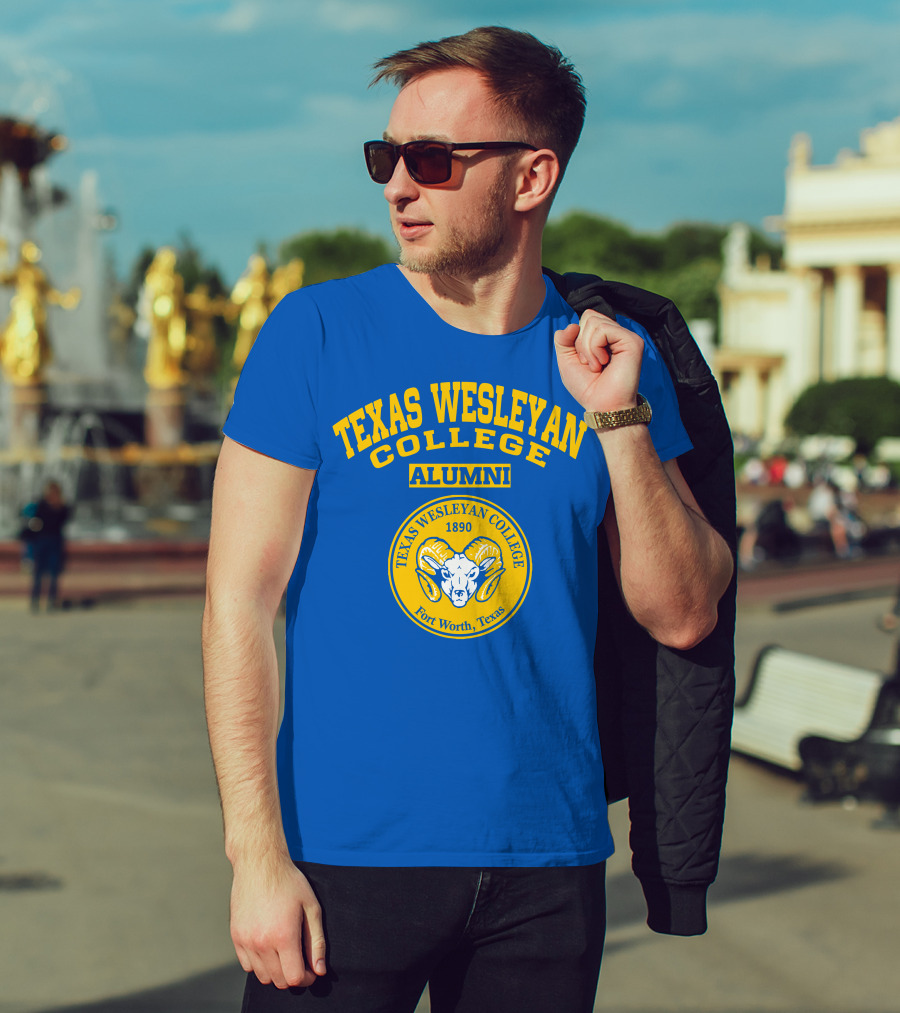Texas Wesleyan College Alumni Fort Worth Texas 1890 T-Shirt