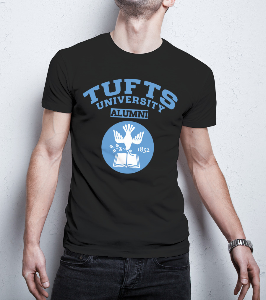 TUFTS UNIVERSITY ALUMNI 1852 Dove Seal T-Shirt