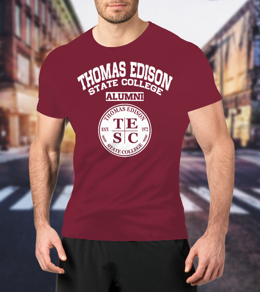 Thomas Edison State College Alumni TESC Est. 1972 T-Shirt