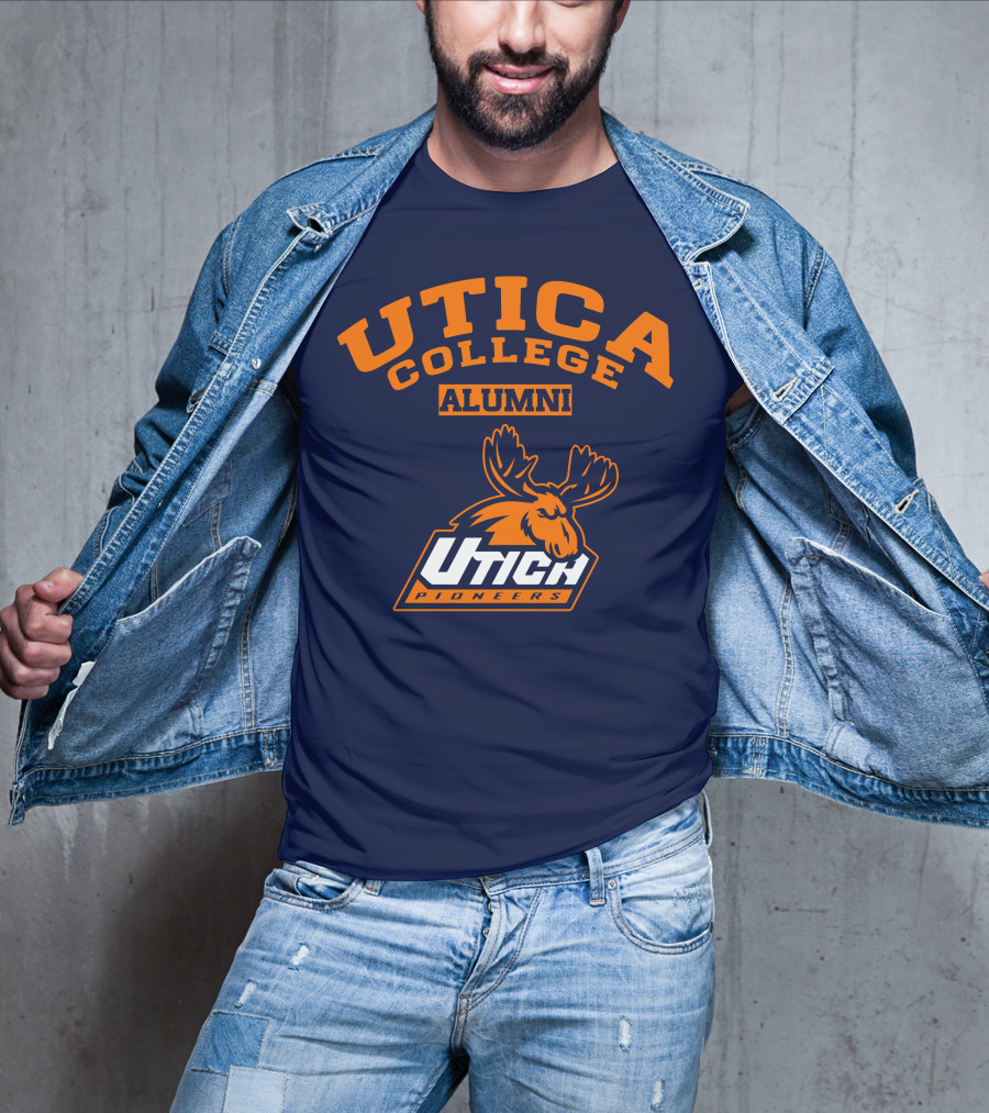 Utica College Alumni Utica Pioneers Moose T-Shirt