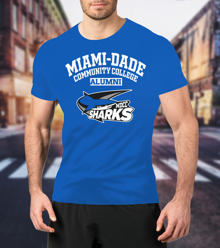 Miami-Dade Community College Alumni MDCC Sharks T-Shirt
