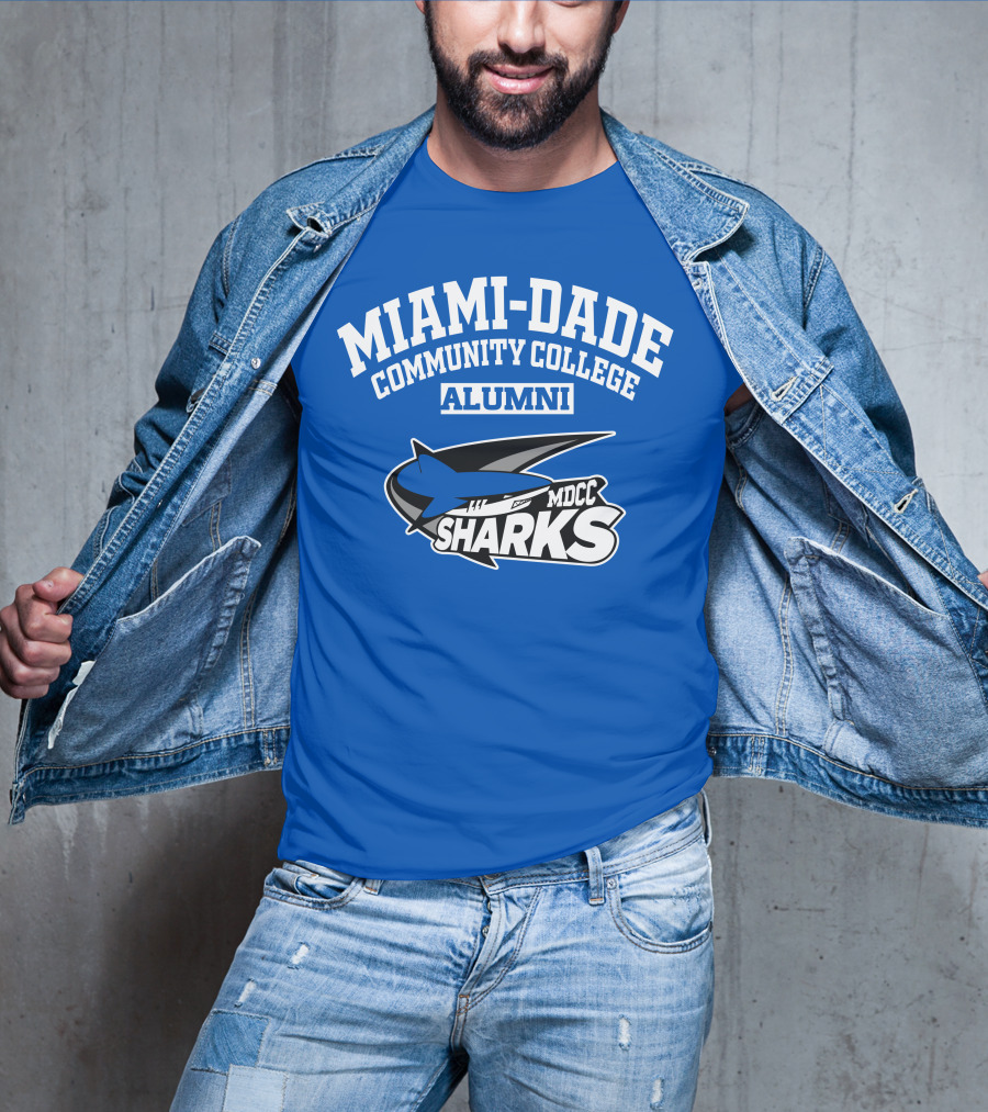 Miami-Dade Community College Alumni MDCC Sharks T-Shirt