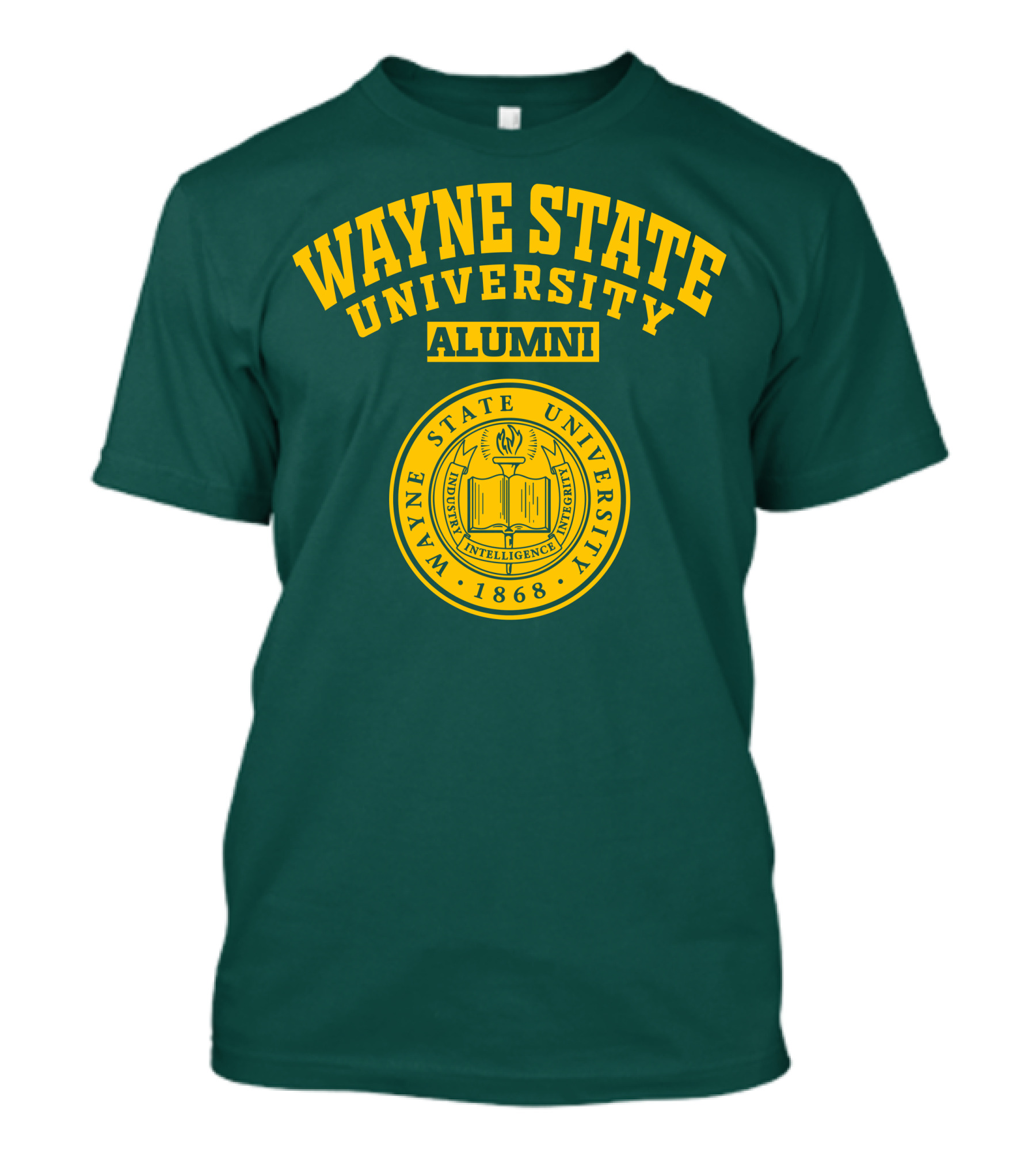 WAYNE STATE UNIVERSITY ALUMNI 1868 INDUSTRY INTELLIGENCE T-Shirt