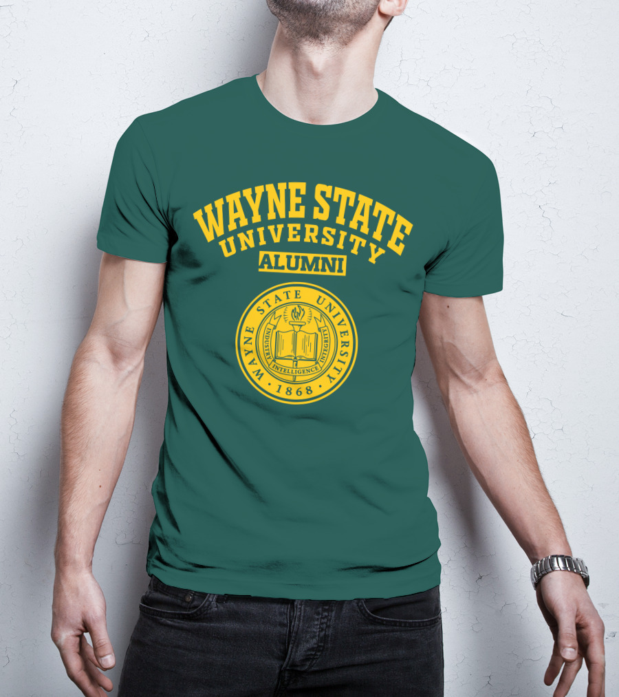 WAYNE STATE UNIVERSITY ALUMNI 1868 INDUSTRY INTELLIGENCE T-Shirt