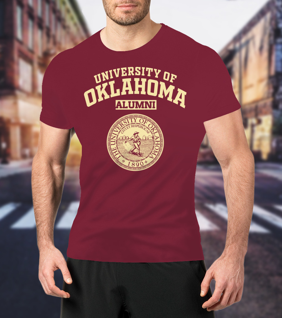 University Of Oklahoma Alumni 1890 Seal T-Shirt