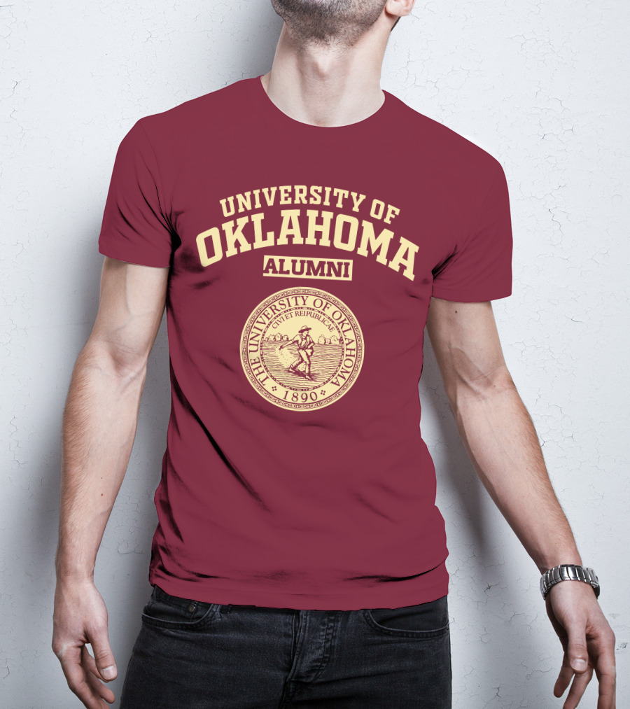 University Of Oklahoma Alumni 1890 Seal T-Shirt