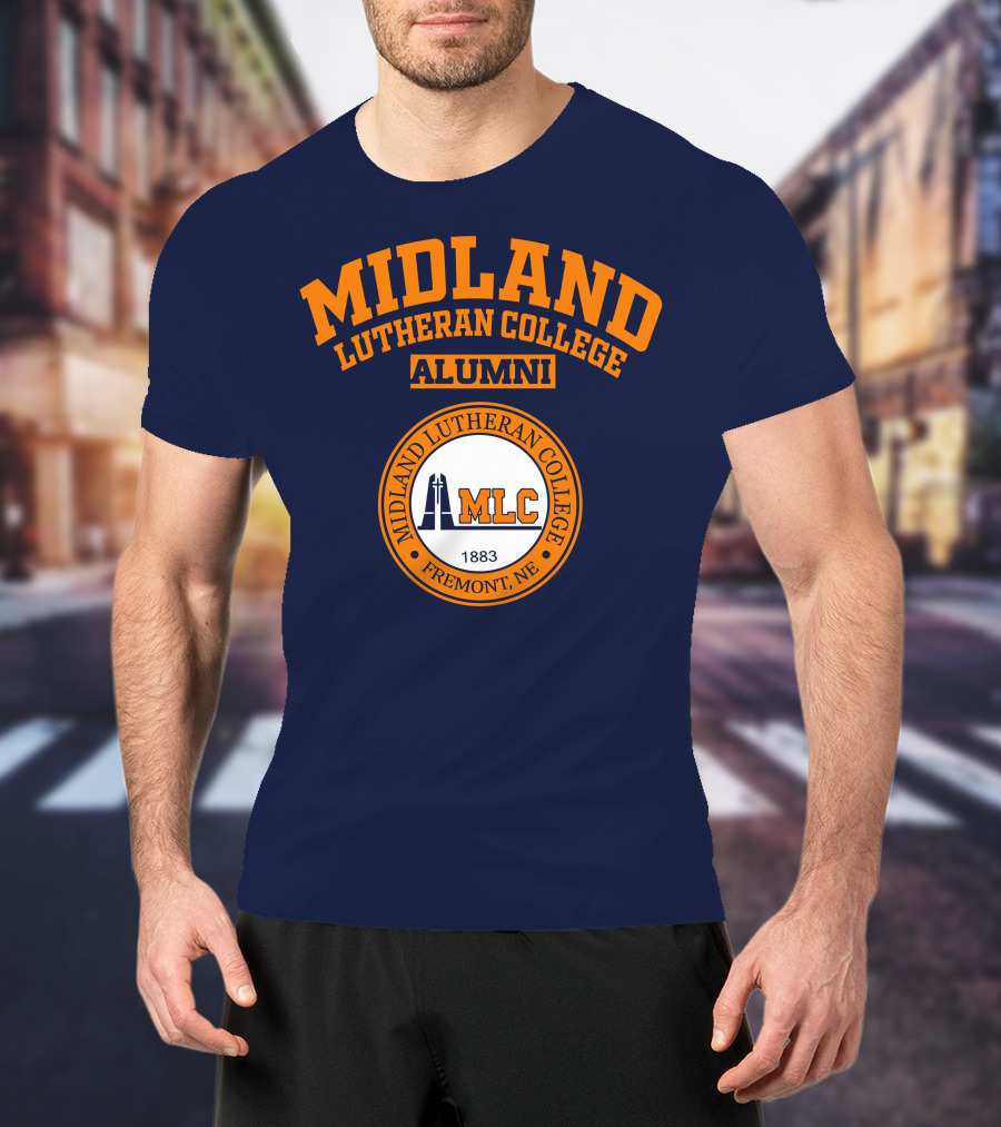 Midland Lutheran College Alumni Mlc Fremont NE 1883 T-Shirt