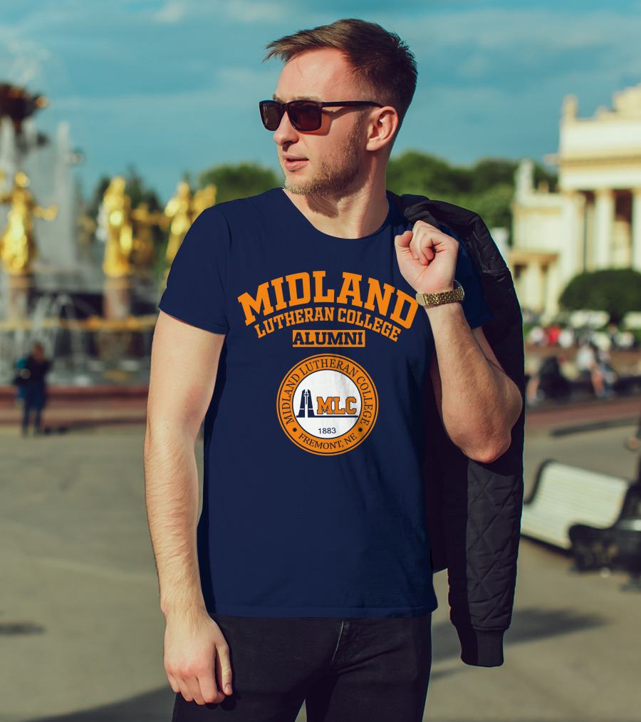 Midland Lutheran College Alumni Mlc Fremont NE 1883 T-Shirt