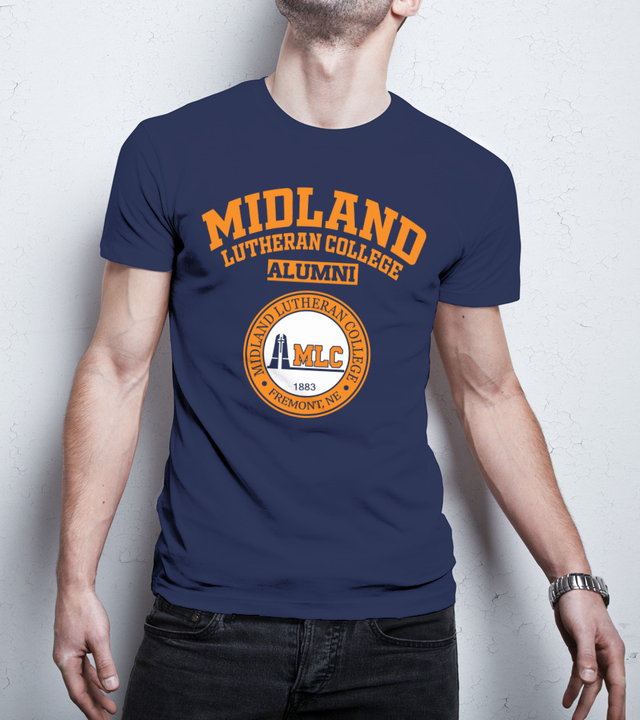 Midland Lutheran College Alumni Mlc Fremont NE 1883 T-Shirt