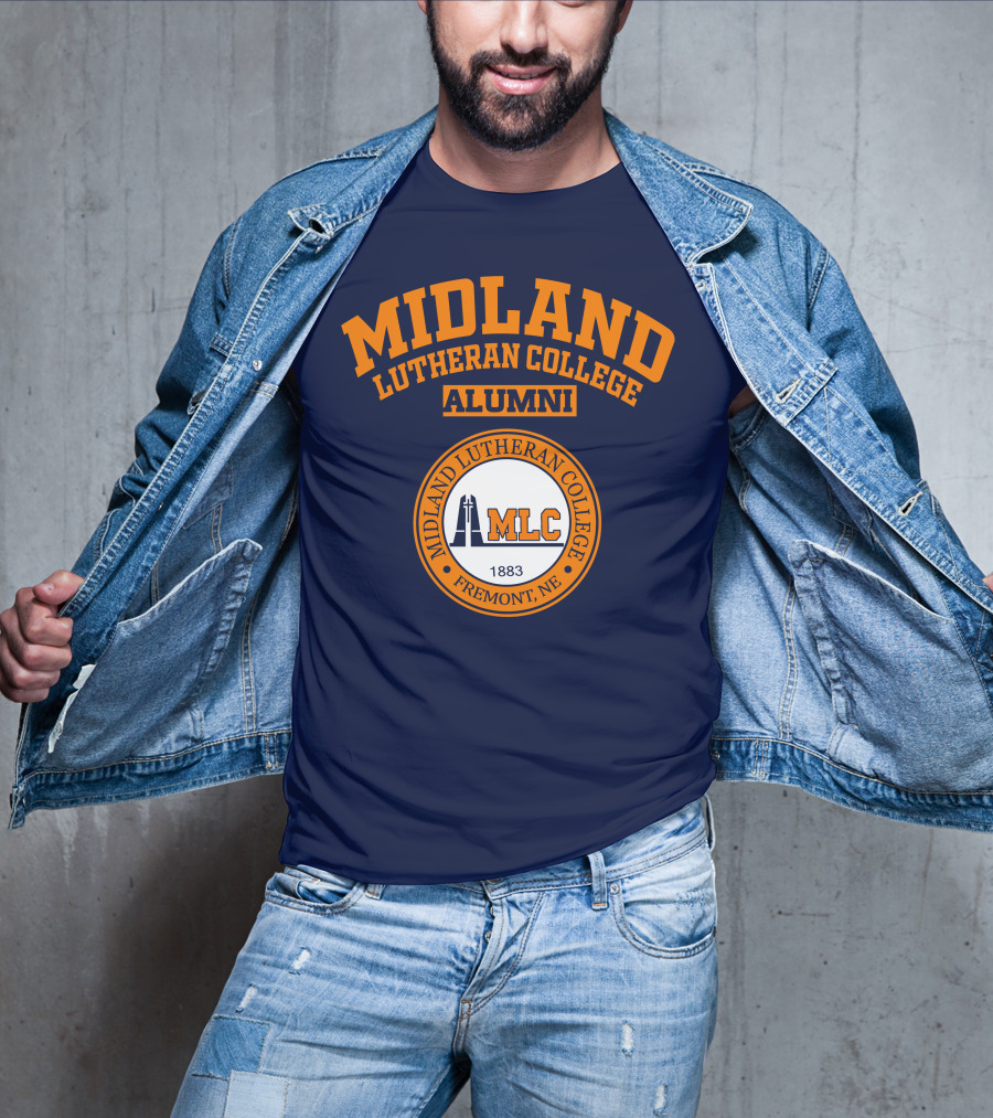 Midland Lutheran College Alumni Mlc Fremont NE 1883 T-Shirt