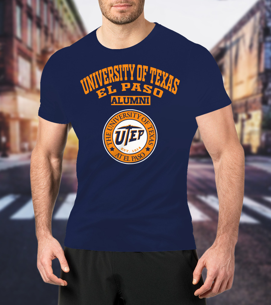University Of Texas El Paso UTEP Alumni Est. 1914 T-Shirt
