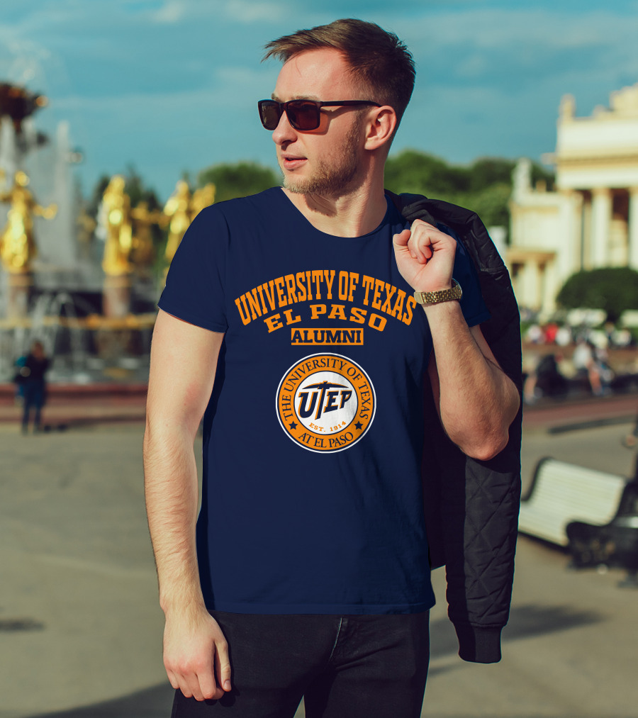 University Of Texas El Paso UTEP Alumni Est. 1914 T-Shirt