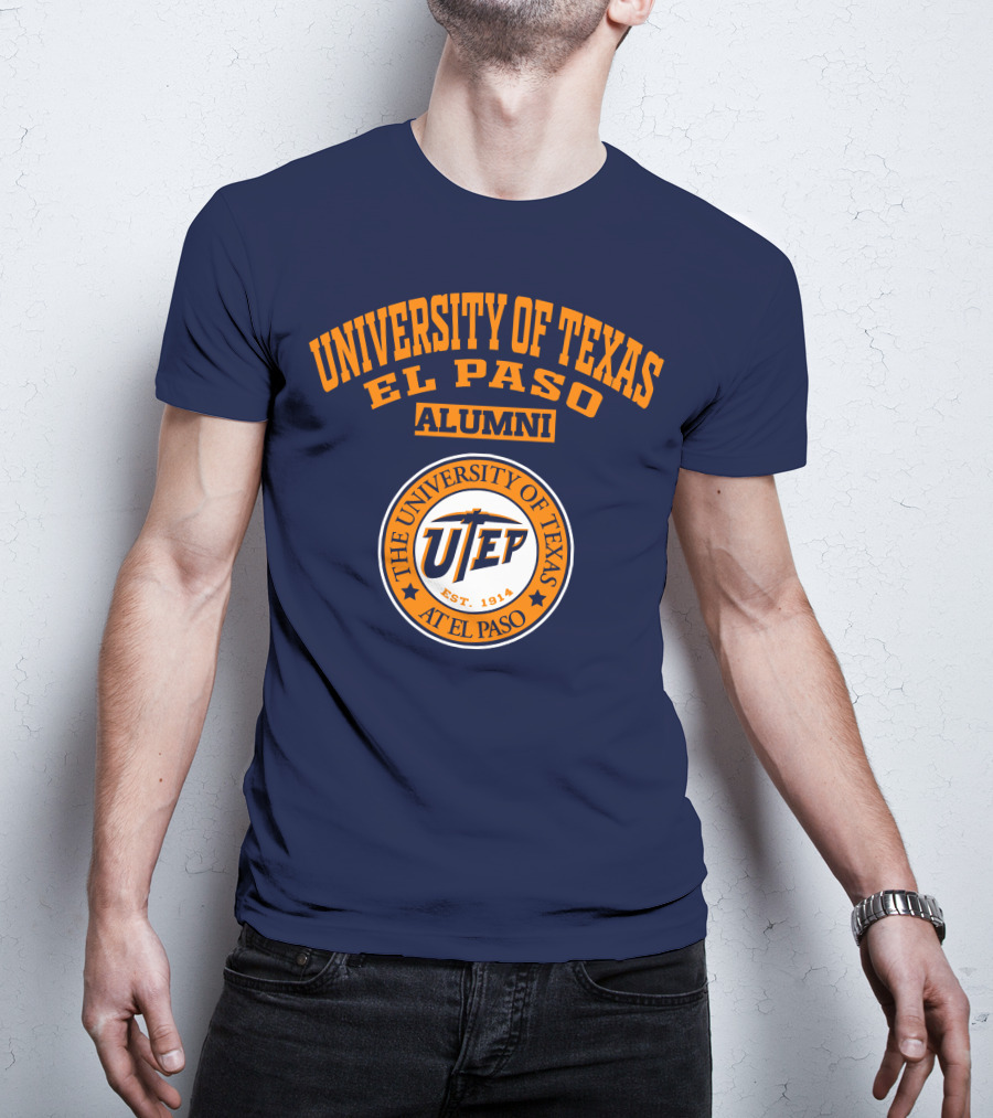 University Of Texas El Paso UTEP Alumni Est. 1914 T-Shirt