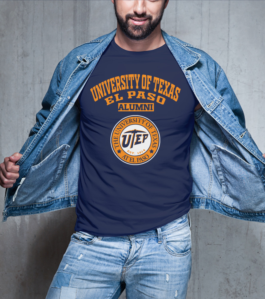 University Of Texas El Paso UTEP Alumni Est. 1914 T-Shirt
