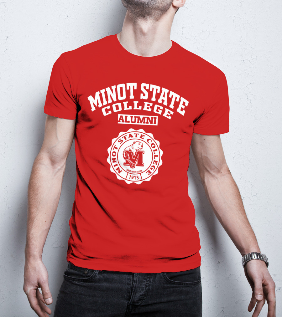 Minot State College Alumni Minot North Dakota 1913 T-Shirt