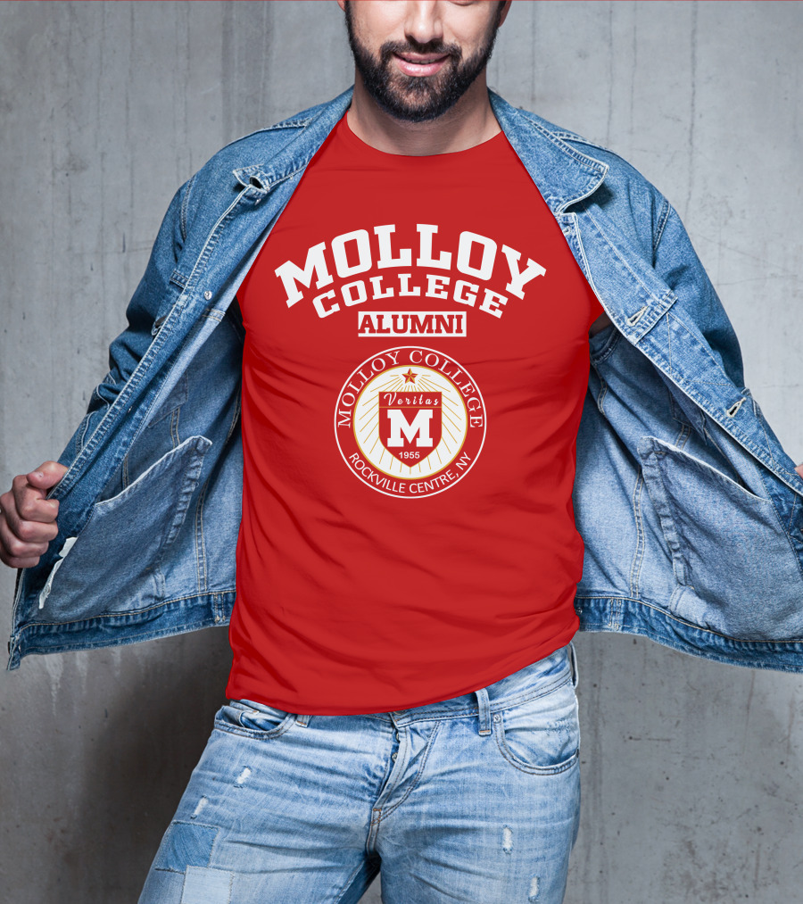 Molloy College Alumni Veritas 1955 Rockville Centre NY T-Shirt