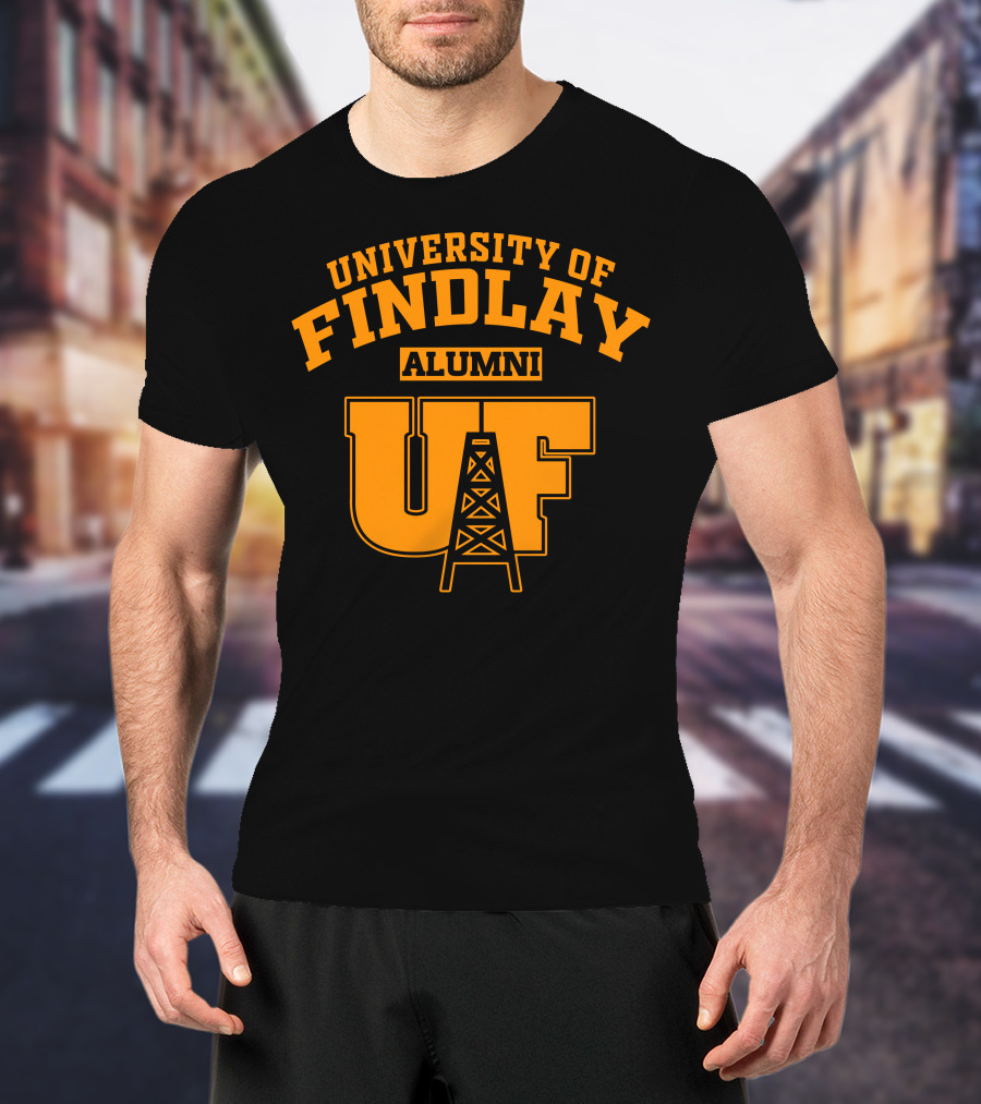 University Of Findlay Alumni UF Oil Derrick T-Shirt