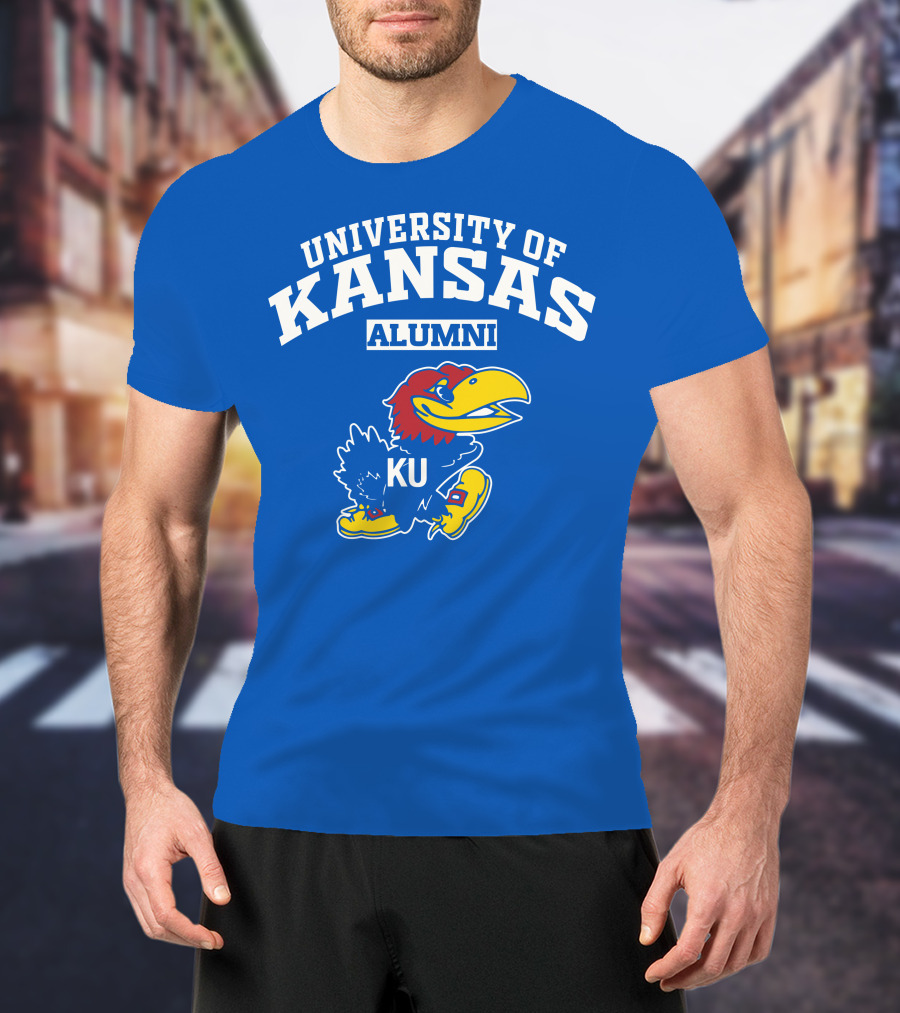 UNIVERSITY OF KANSAS ALUMNI KU Jayhawk T-Shirt
