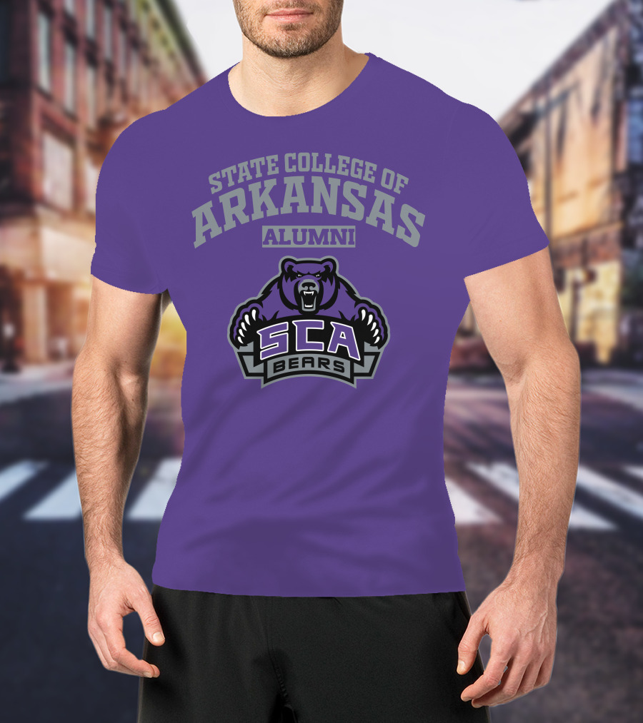 State College Of Arkansas Alumni SCA Bears T-Shirt