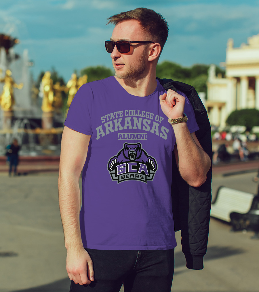 State College Of Arkansas Alumni SCA Bears T-Shirt