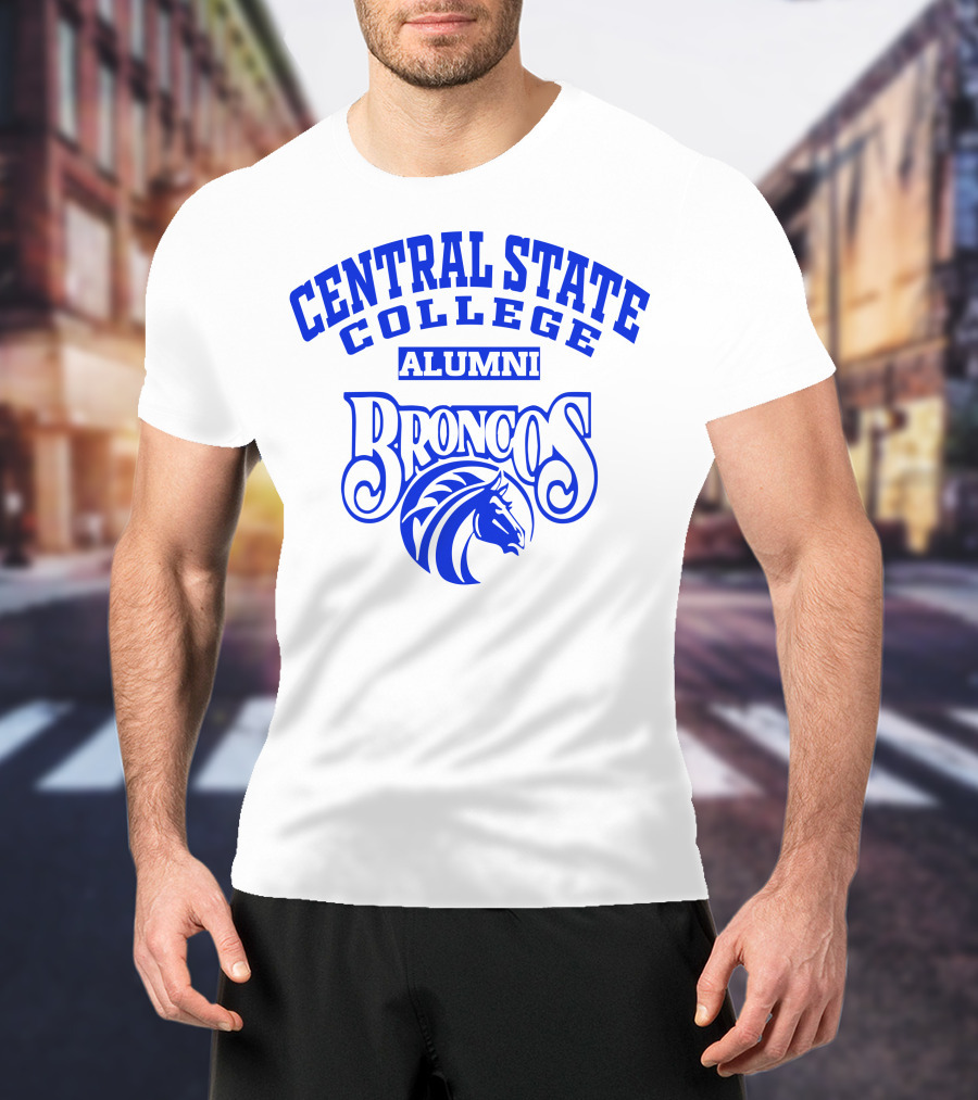Central State College Alumni Broncos T-Shirt
