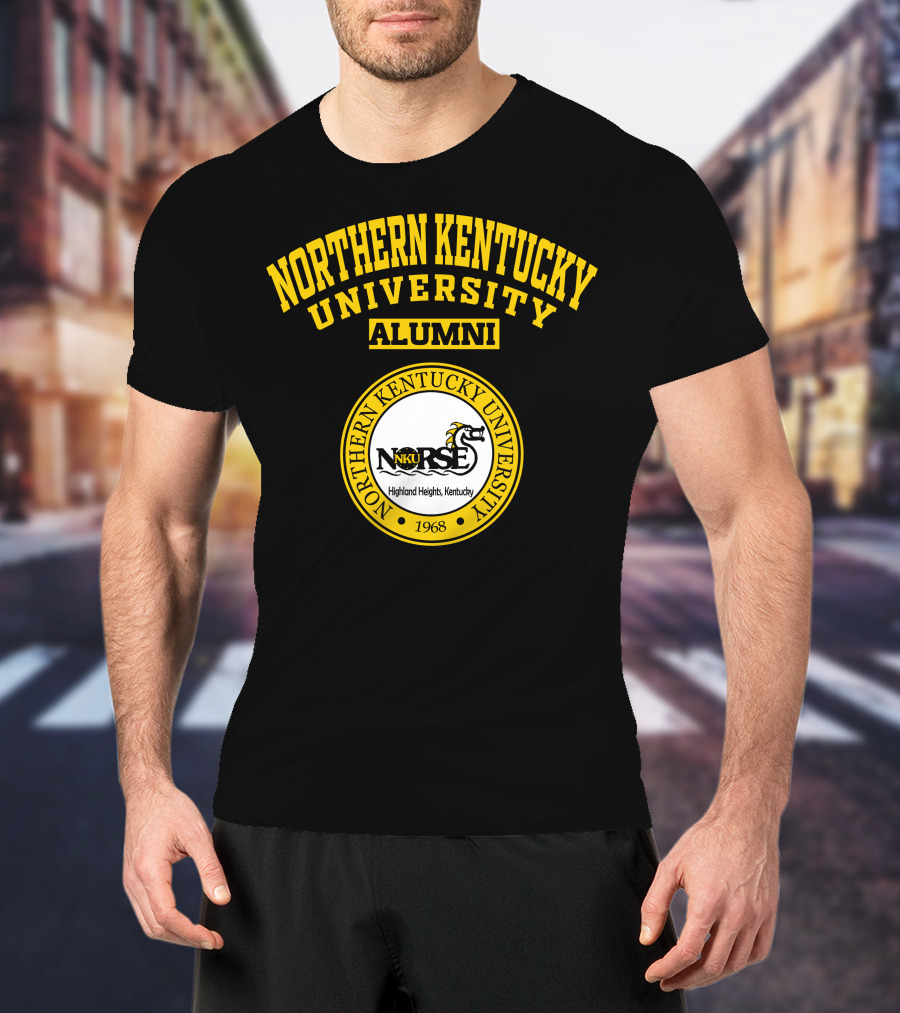 Northern Kentucky University Alumni Norse Highland Heights Kentucky 1968 T-Shirt