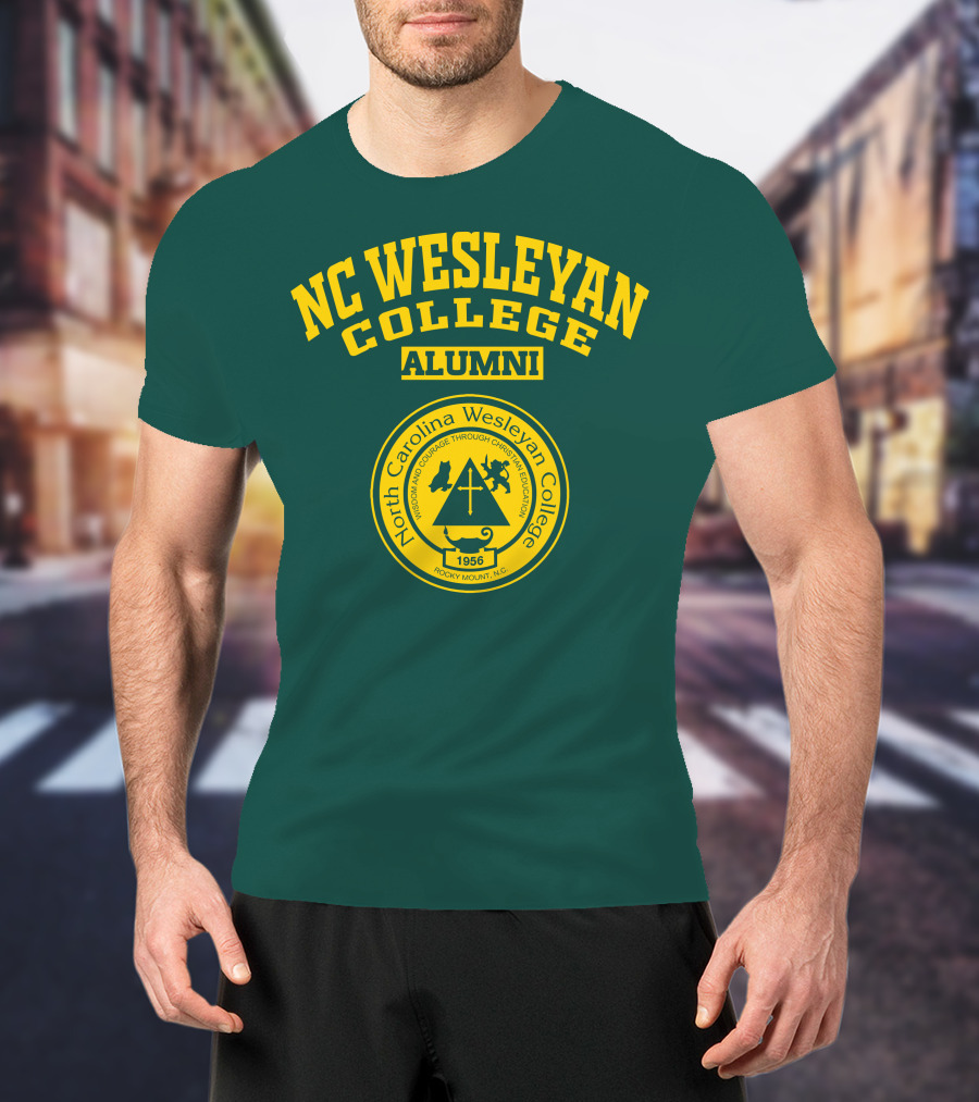 NC Wesleyan College Alumni North Carolina Wesleyan College Rocky Mount N.C. 1956 T-Shirt