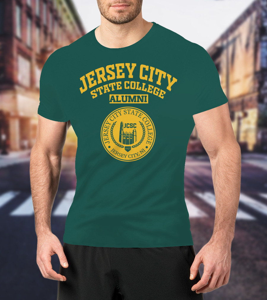 Jersey City State College Alumni 1927 JCSC Jersey City NJ T-Shirt