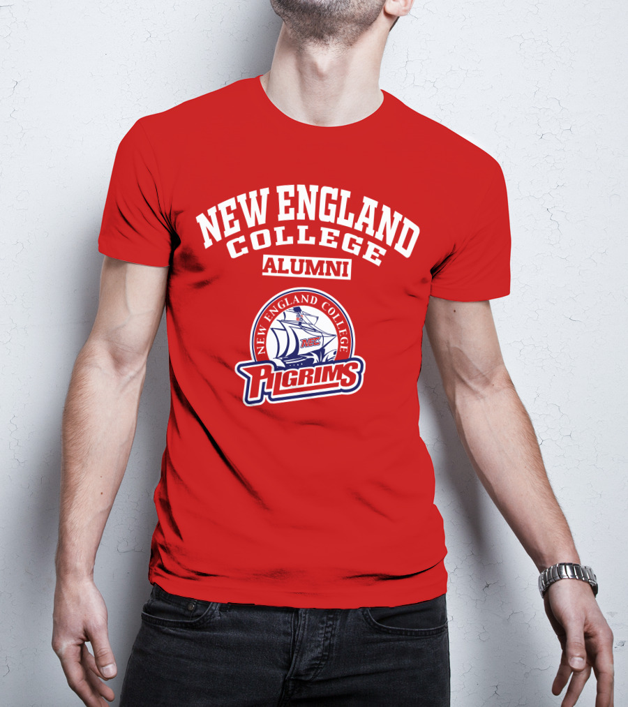New England College Alumni Pilgrims NEC T-Shirt