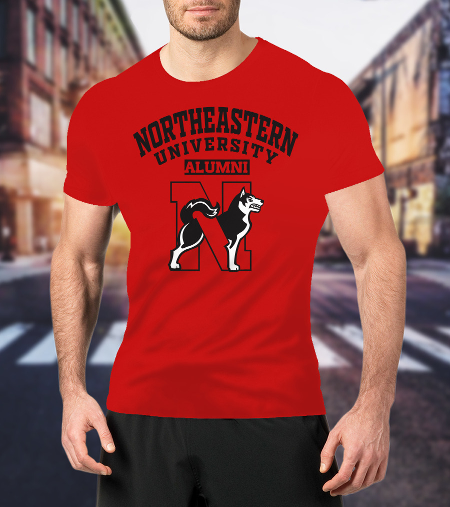 Northeastern University Alumni Husky T-Shirt