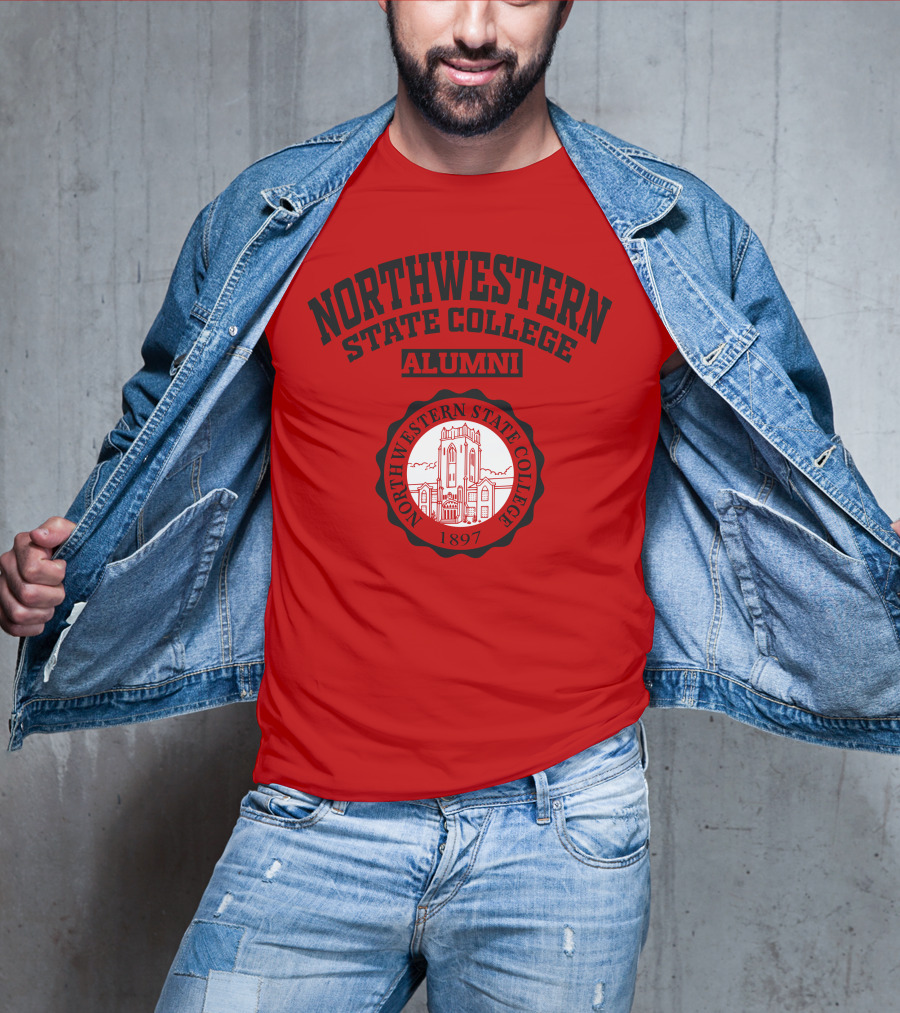 Northwestern State College Alumni 1897 Emblem T-Shirt
